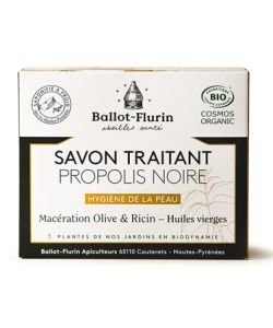 Savon traitant à la propolis noire BIO, 100 g